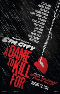 The Sin City: A Dame to Kill For Movie Poster Rocks